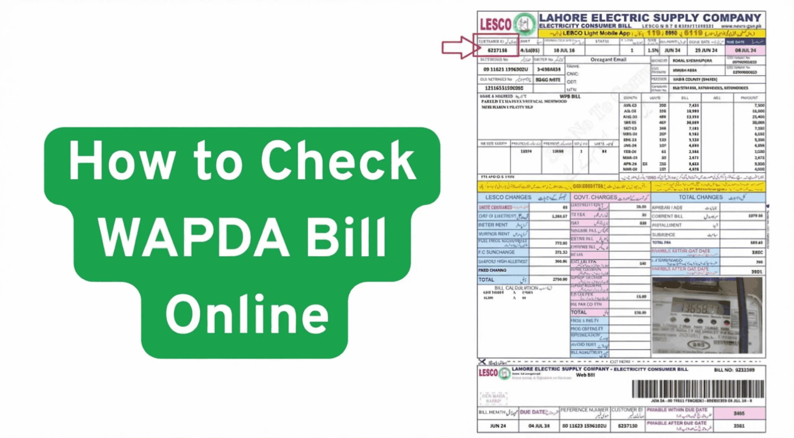 How to Check WAPDA Bill Online